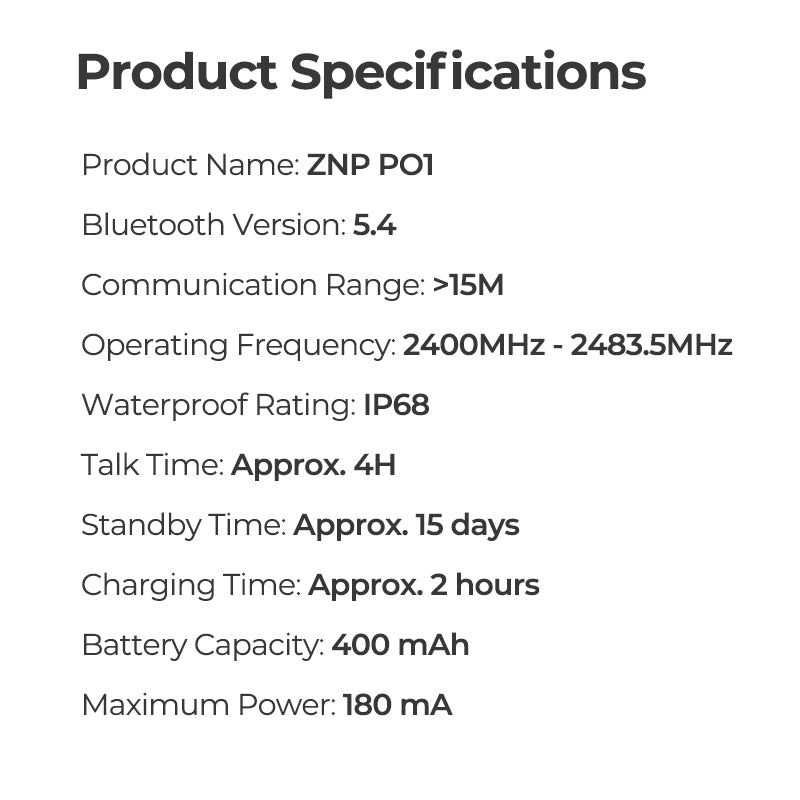 ZNP P01 AI Fitness Smartwatch