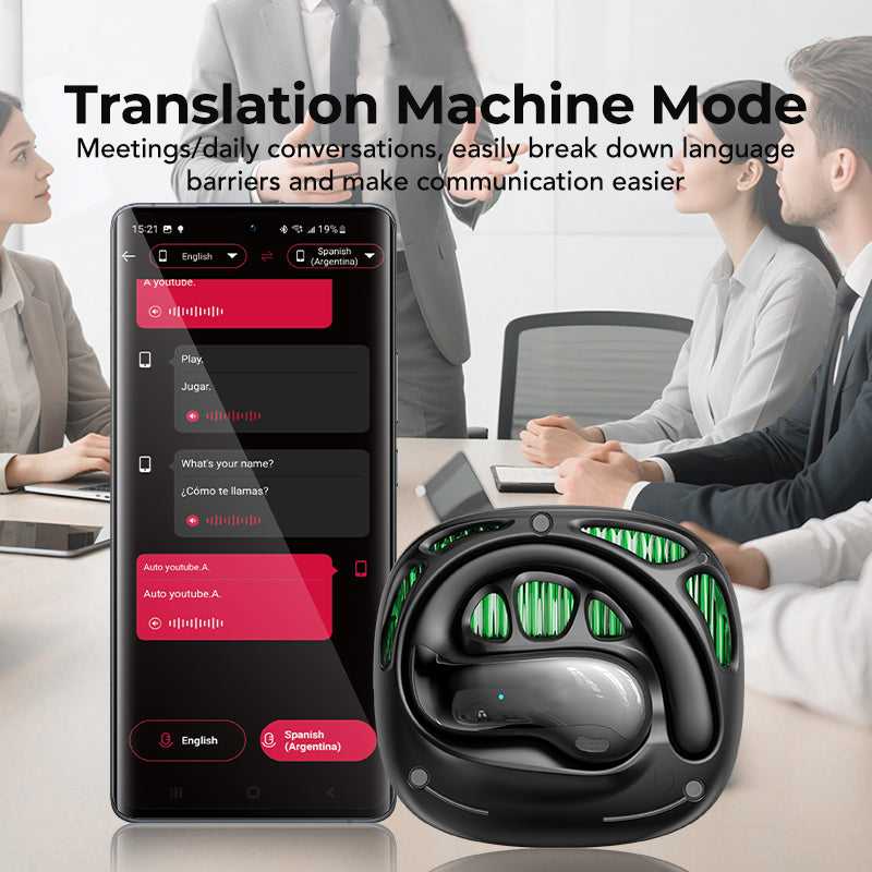 VOULAO NE30 Bluetooth AI Translator Earbuds