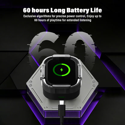 VOULAO NE70 Bluetooth 6.0 Wireless Earbuds with LED Display