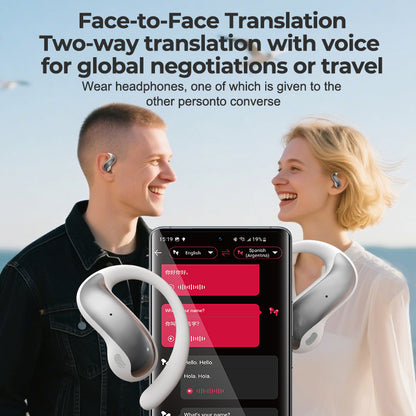 VOULAO NE30 Bluetooth AI Translator Earbuds