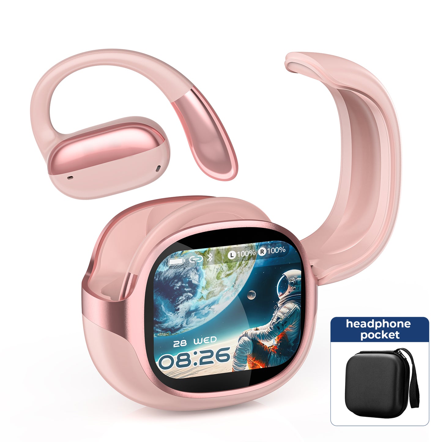 VOULAO NE58 Over-ear Waterproof Bluetooth Headphones