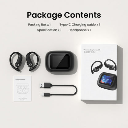 VOULAO NE61 Bluetooth Headset Earbuds