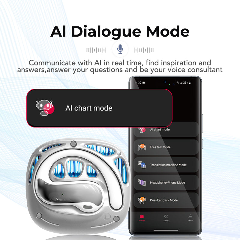 VOULAO NE30 Bluetooth AI Translator Earbuds