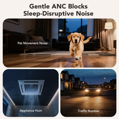 VOULAO MS217 Noise-Canceling Sleep-Aid Bluetooth Headphones