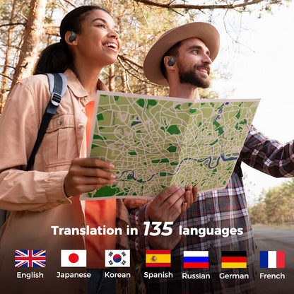 VOULAO X15 PRO Translation Earbuds Open Ear Headphone