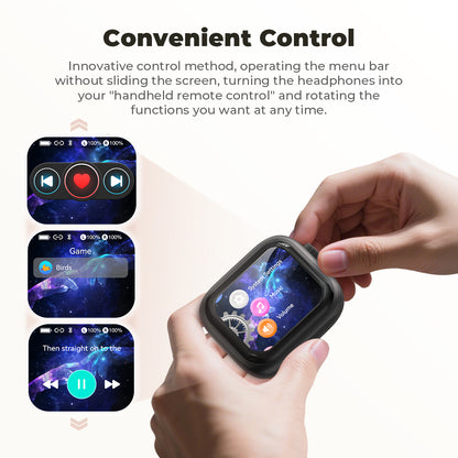 VOULAO NE40 Bluetooth 6.0 Wireless Earbuds with LED Display