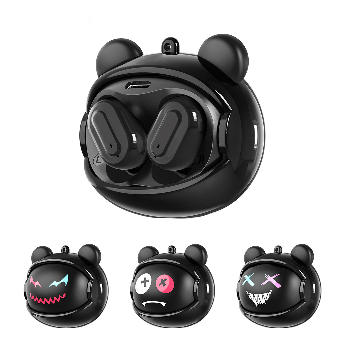 VOULAO MS118 Wireiess Biuetooth Earphones with Changeable Faceplates