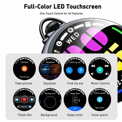 VOULAO NE71 AI Translation Earbuds Real Time