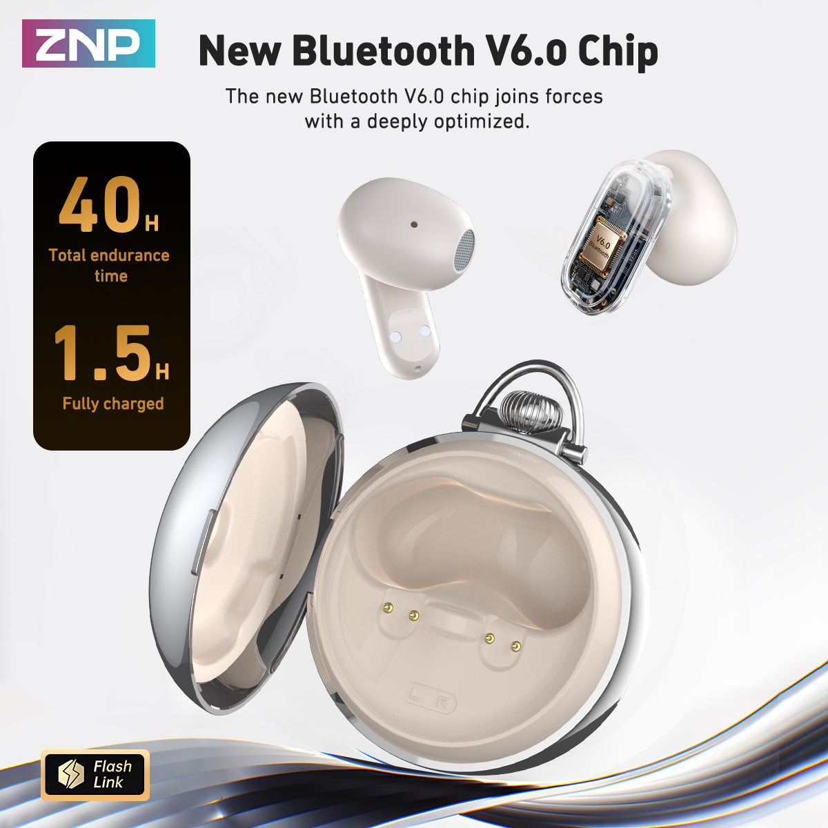 ZNP N03 TWS Bluetooth Earbuds Translation