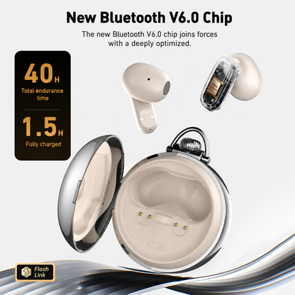 VOULAO NE71 AI Translation Earbuds Real Time