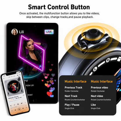 VOULAO NE71 AI Translation Earbuds Real Time