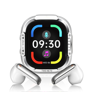 VOULAO NE70 Bluetooth 6.0 Wireless Earbuds with LED Display