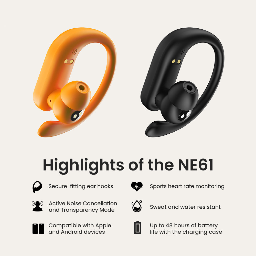 VOULAO NE61 Bluetooth Headset Earbuds