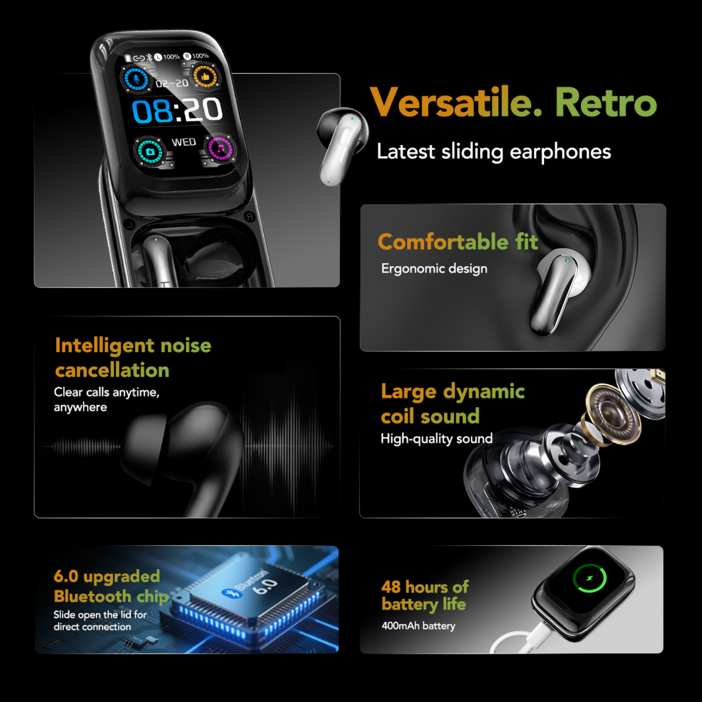 VOULAO NE48 Wireless Earphones