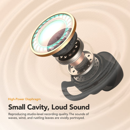 VOULAO MS217 Noise-Canceling Sleep-Aid Bluetooth Headphones