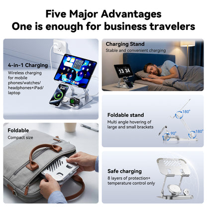 VOULAO Z3 Magnetic Four in One Wireless Charging