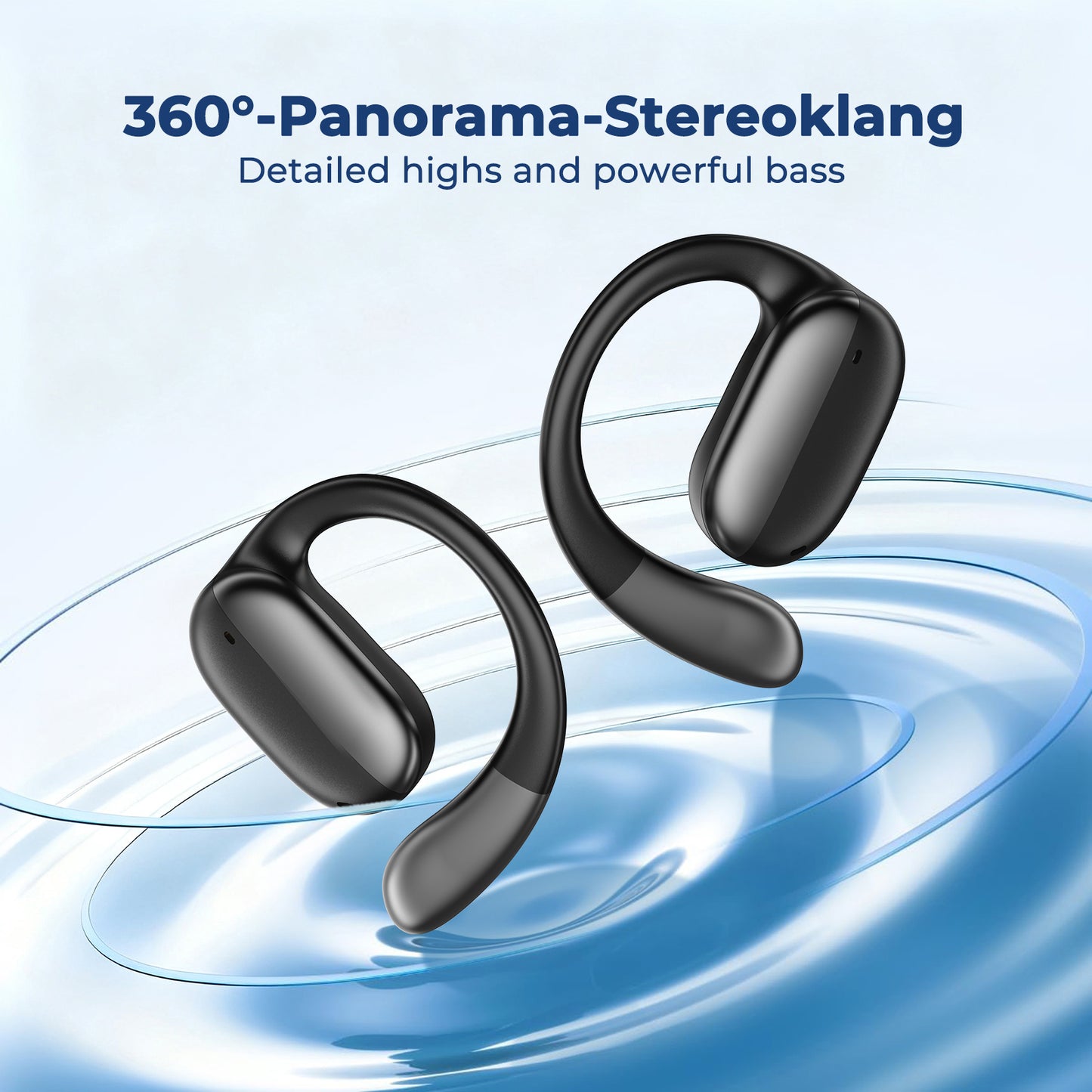 VOULAO NE58 Over-ear Waterproof Bluetooth Headphones
