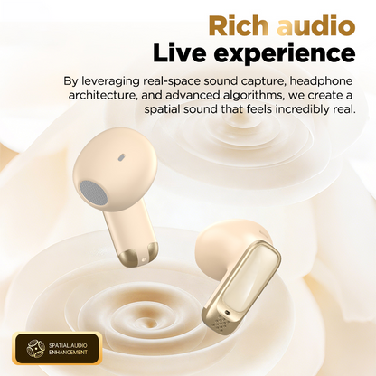 VOULAO NE72 Bluetooth 6.0 Wireless Earbuds with LED Display
