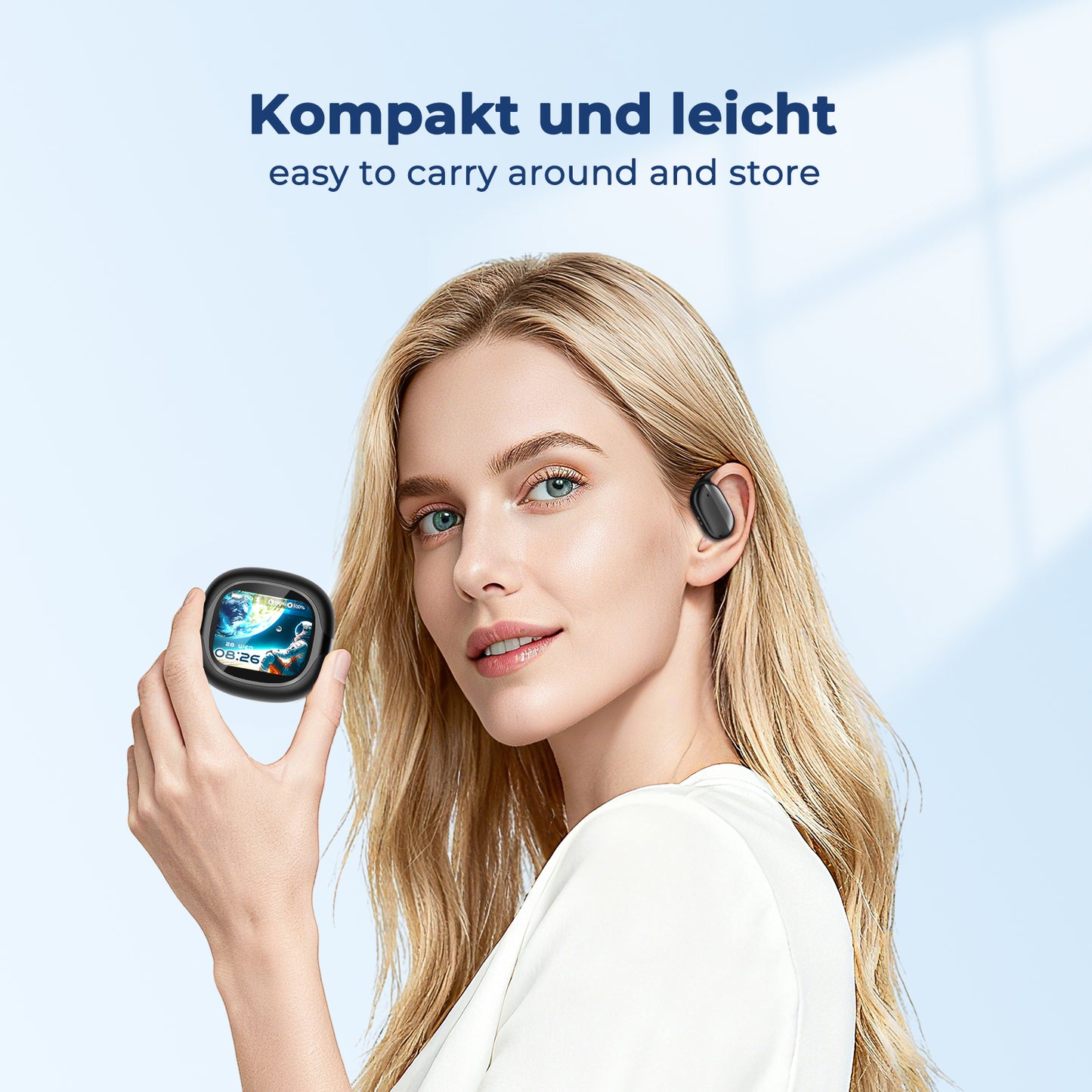 VOULAO NE58 Over-ear Waterproof Bluetooth Headphones