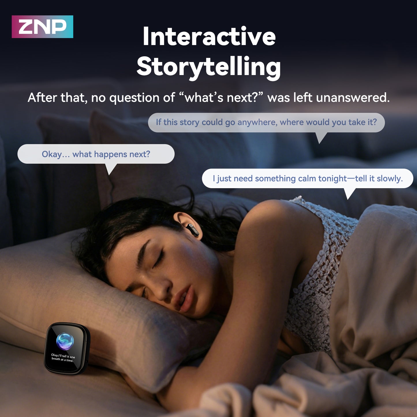 ZNP N02 Smart AI Headphones