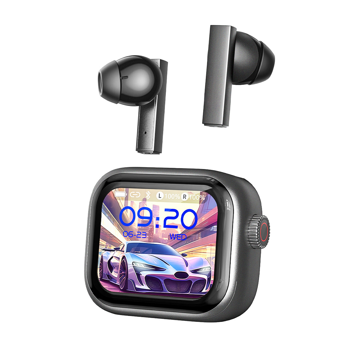 VOULAO NE40 Bluetooth 6.0 Wireless Earbuds with LED Display