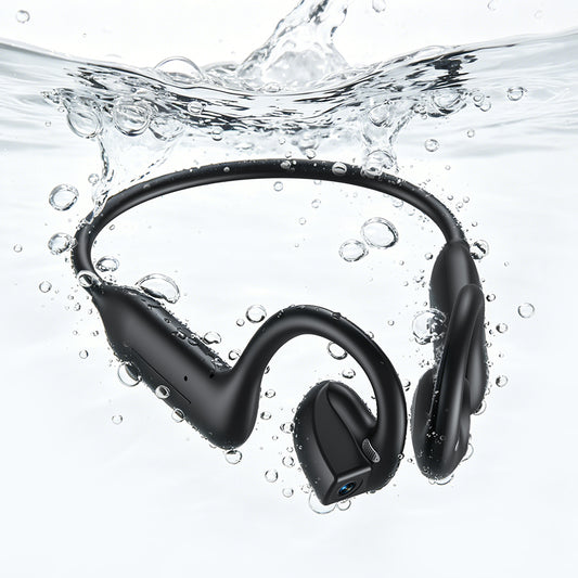 VOULAO E12 Bone Conduction Headphones with Camera